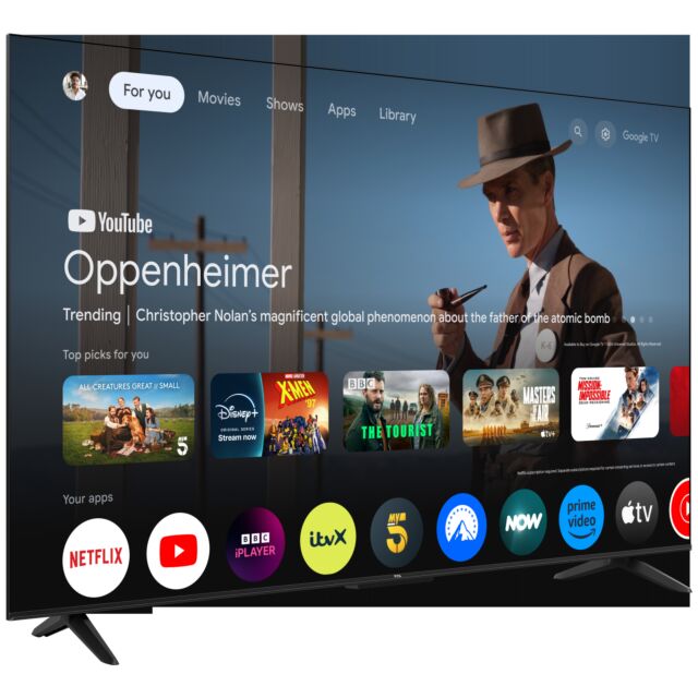 TCL 55V6C-UK 55inch 4K Direct LED HDR Google TV