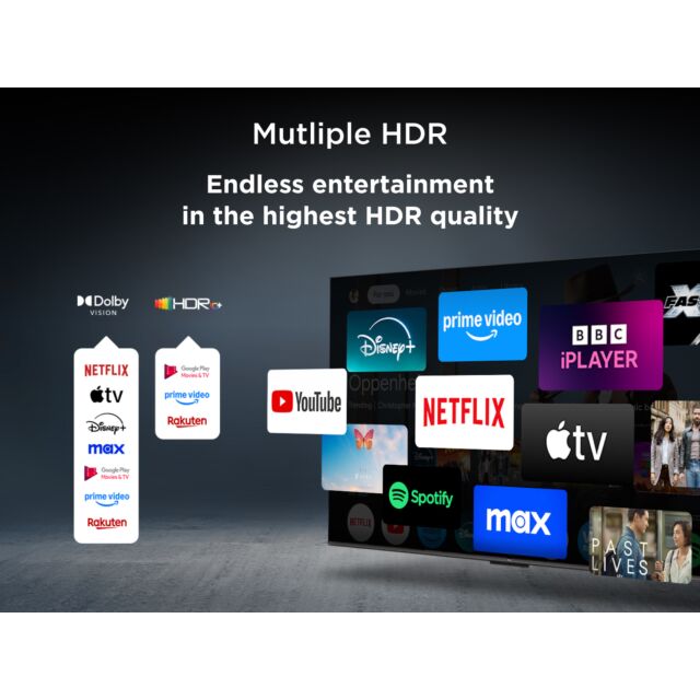 TCL 65Q6C-UK 65inch 4K QD-Mini LED UHD Smart Google TV