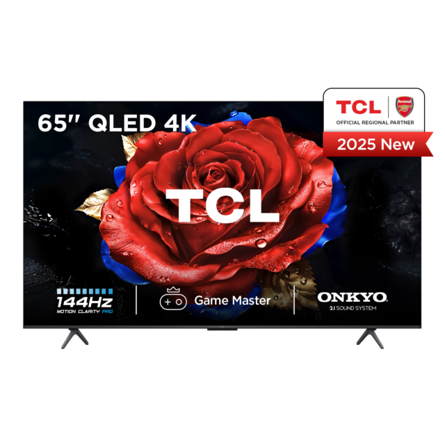 TCL 65T8C-UK 65inch 4K QLED HDR Ultra HD Google TV