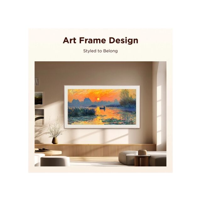 TCL 75A400 PRO-UK 75inch 4K Ultra HD QD-MINI LED AI Art TV