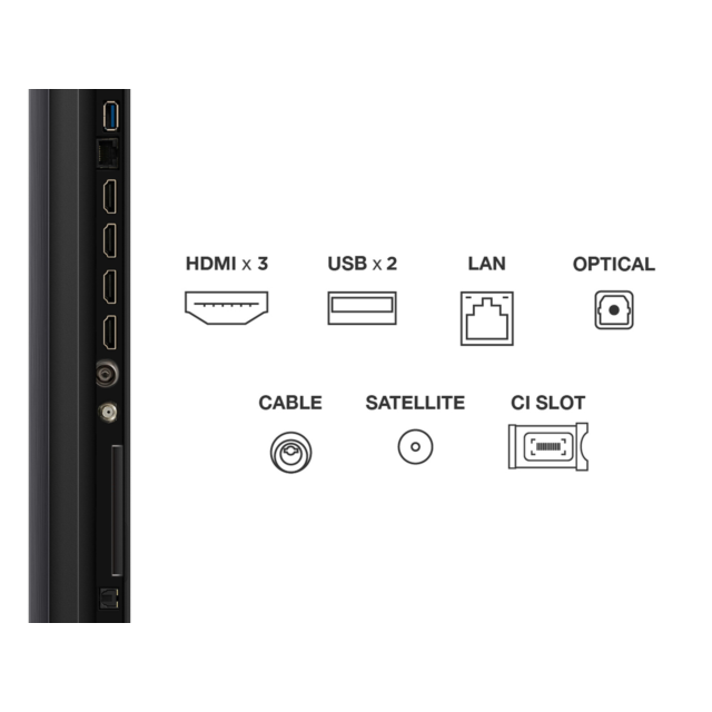 TCL 75C6KS-UK 75inch 4K Ultra HD QD-Mini LED TV