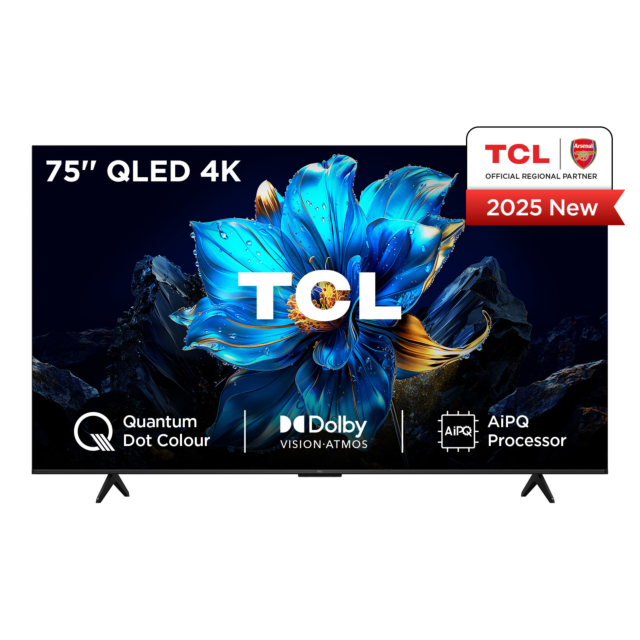 TCL 75P7K-UK 75inch 4K QLED Direct LED HDR Google TV