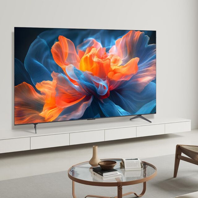 TCL 85T8C-UK 85inch 4K QLED HDR Smart Ultra HD Google TV