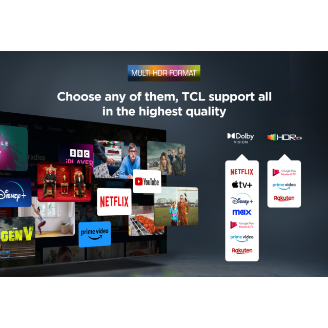 TCL 98P8K-UK 98inch 4K QLED HDR Ultra HD Google TV