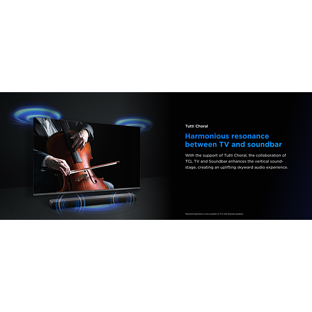 TCL S45H 2.0chPro Deep Bass Soundbar with Dolby Atmos