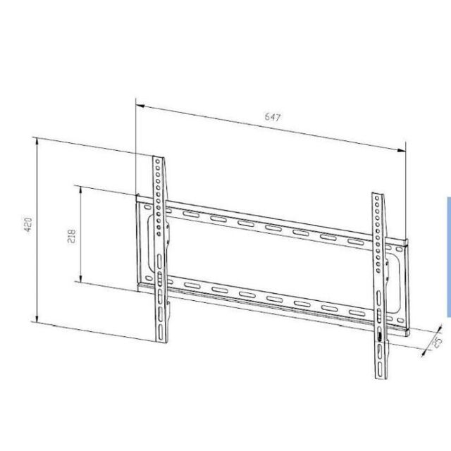 TTAP TTD604F Wall Bracket 32inch To 60inch