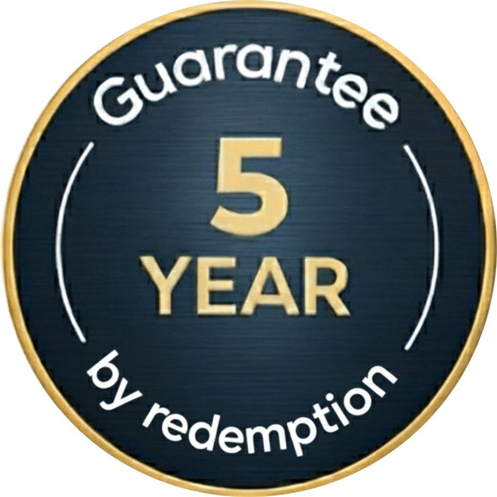 5 Year Warranty