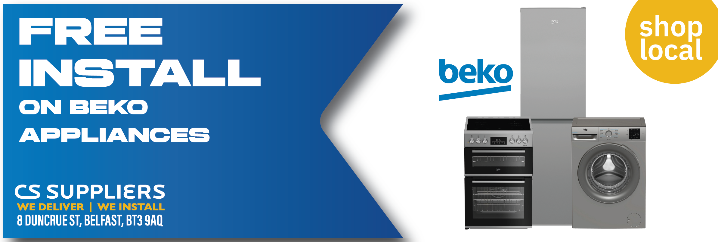 Beko Free Install On Freestanding Appliances CS Promo Beko Free Install On Freestanding Appliances CS Promo