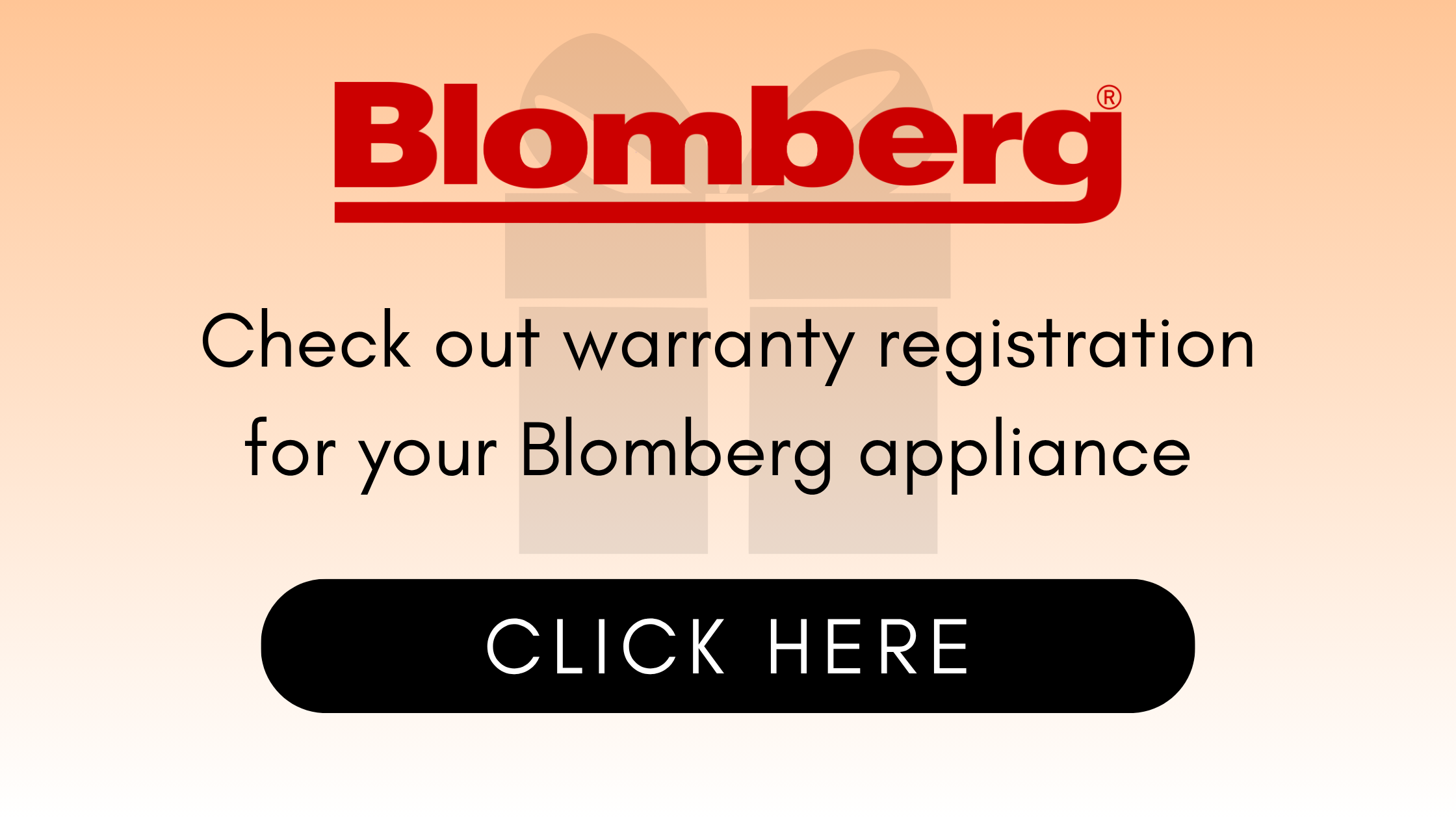 Blomberg 5 year warranty reg Blomberg 5 year warranty reg