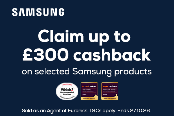 Samsung Autumn Cashback - 23.09.26 - 27.10.26