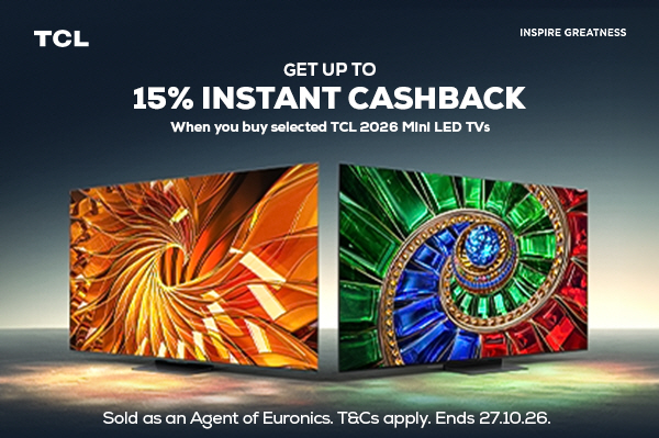 TCL Up to 15% off - 23.09.26 - 27.10.26 TCL Up to 15% off - 23.09.26 - 27.10.26