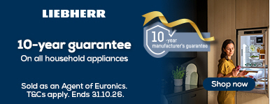 Liebherr 10 year warranty ex 31/10/26