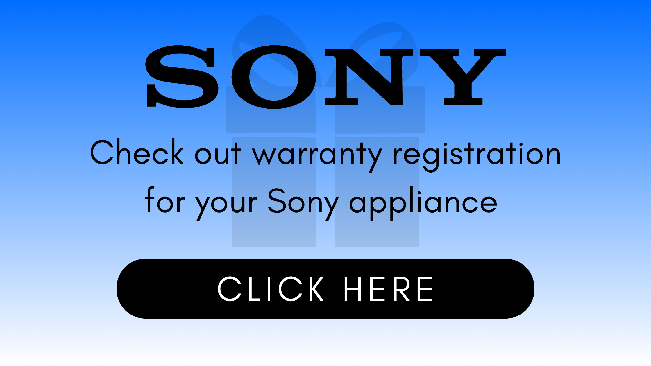 Sony warranty register Sony warranty register