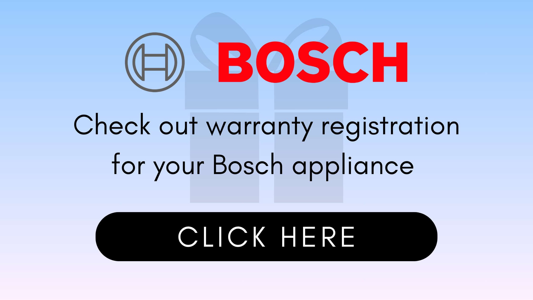 bosch 5 year warranty registration