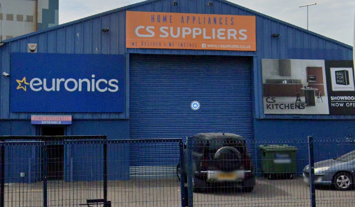 Street View of our shop front in Belfast.